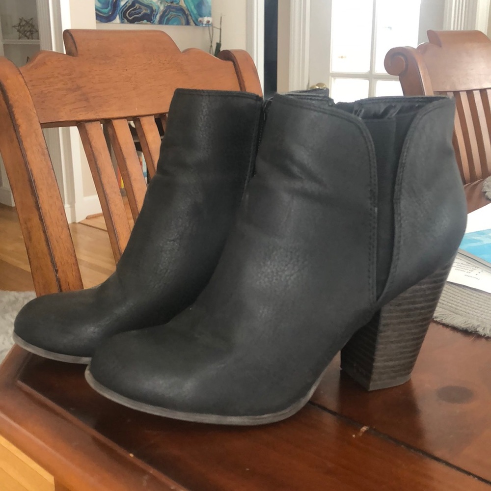 Black booties